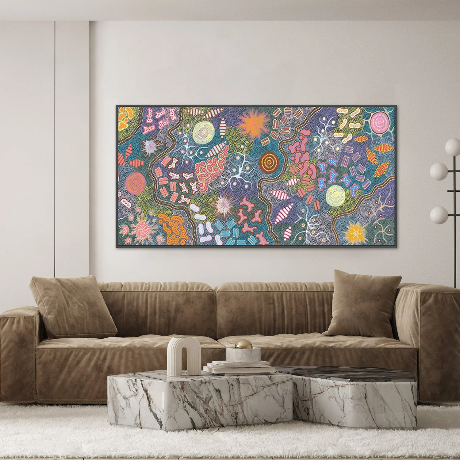 Waterhole Bush Tucker Dreaming, Style A - Image 2