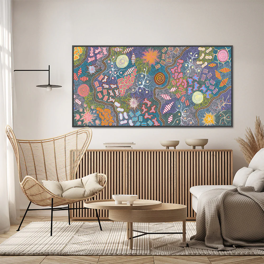 Waterhole Bush Tucker Dreaming, Style A - Image 6