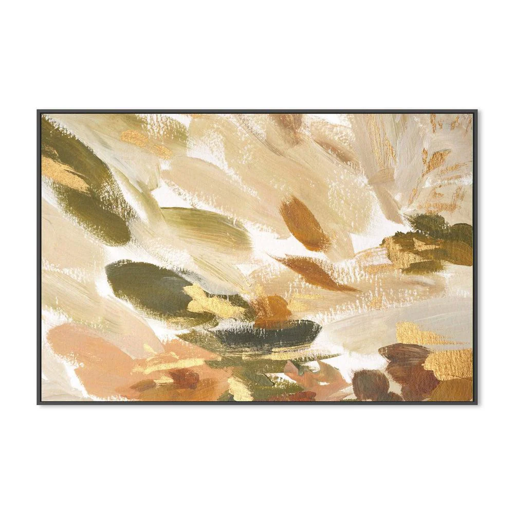 Waves of Gold, Style B , Hand-painted Canvas - Image 3