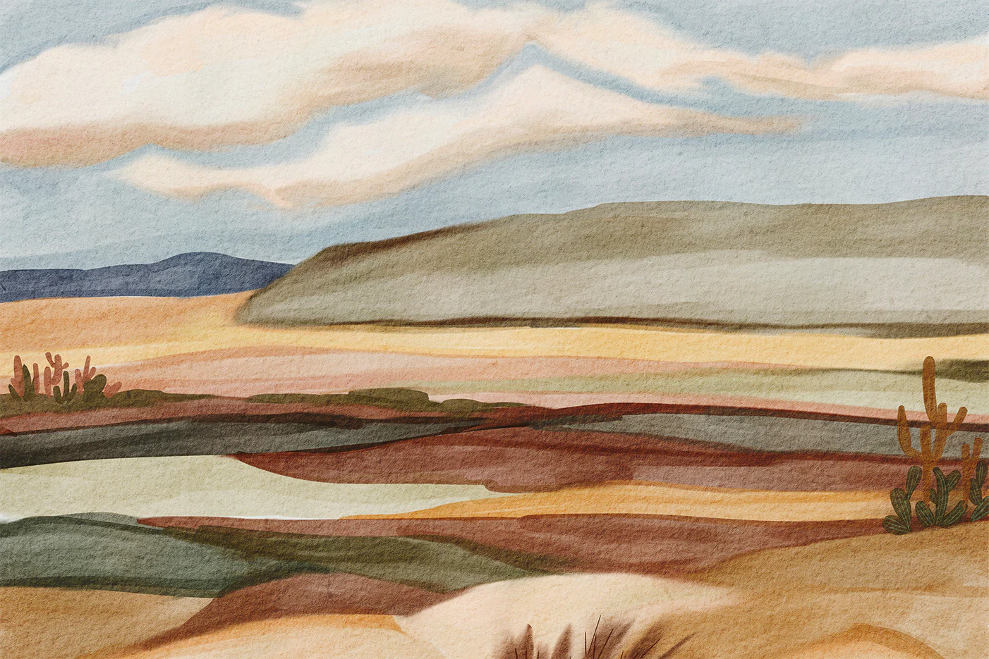 Western Americana Landscape