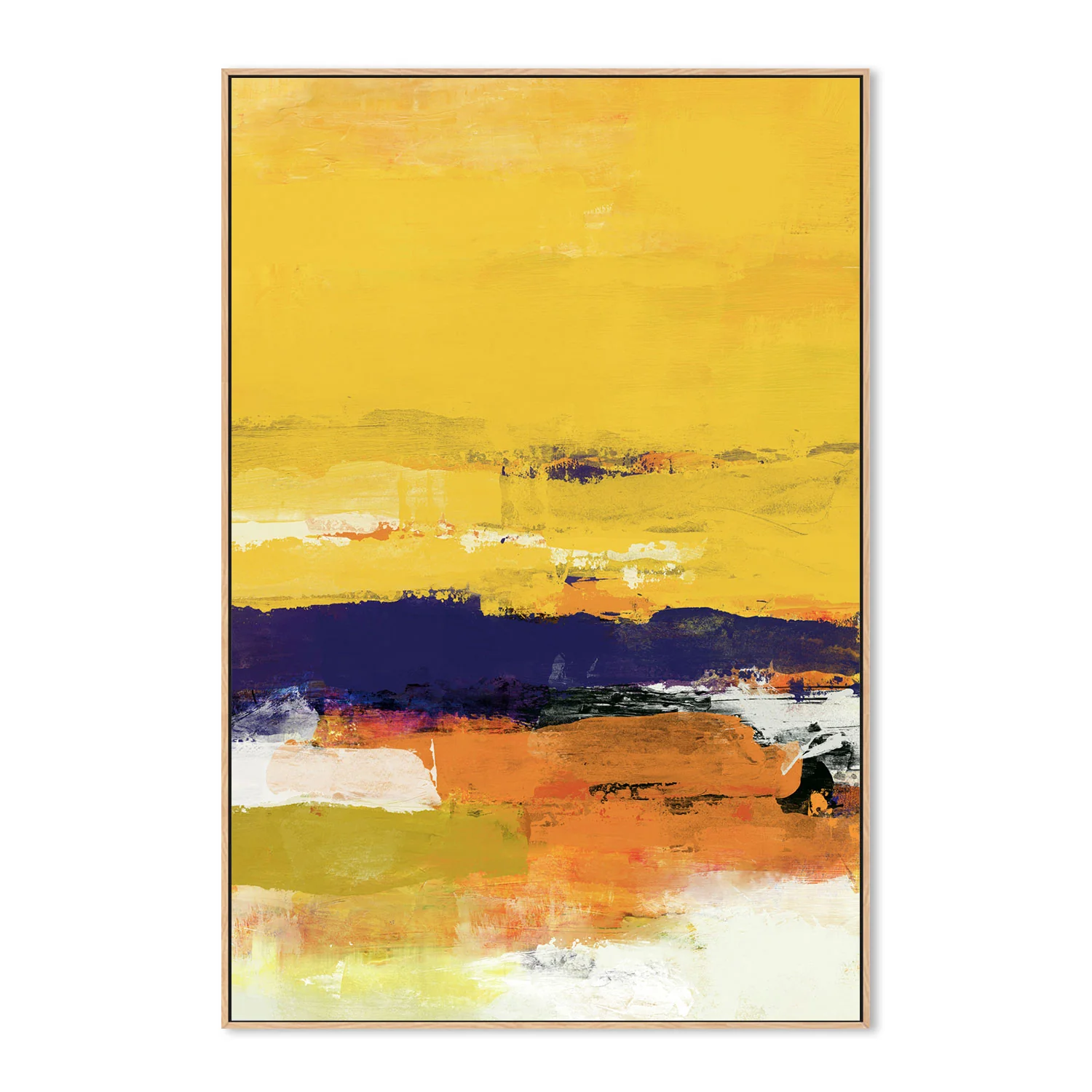 Wheat Field , Hand-Painted Canvas - Image 4