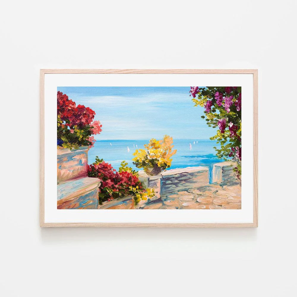 Where Lovers Meet, Hand-Painted Canvas - Image 6