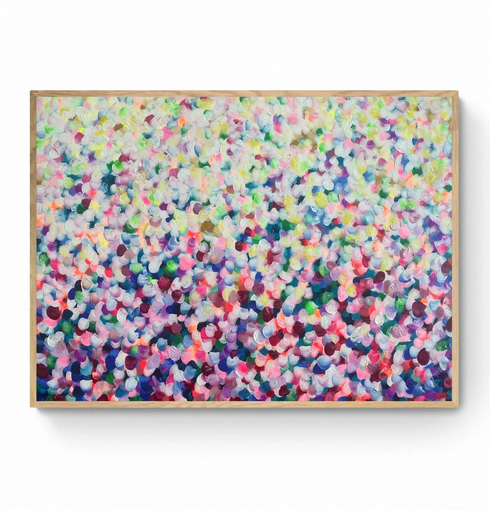 Where Petals Gather Together , Original Artwork - Image 3