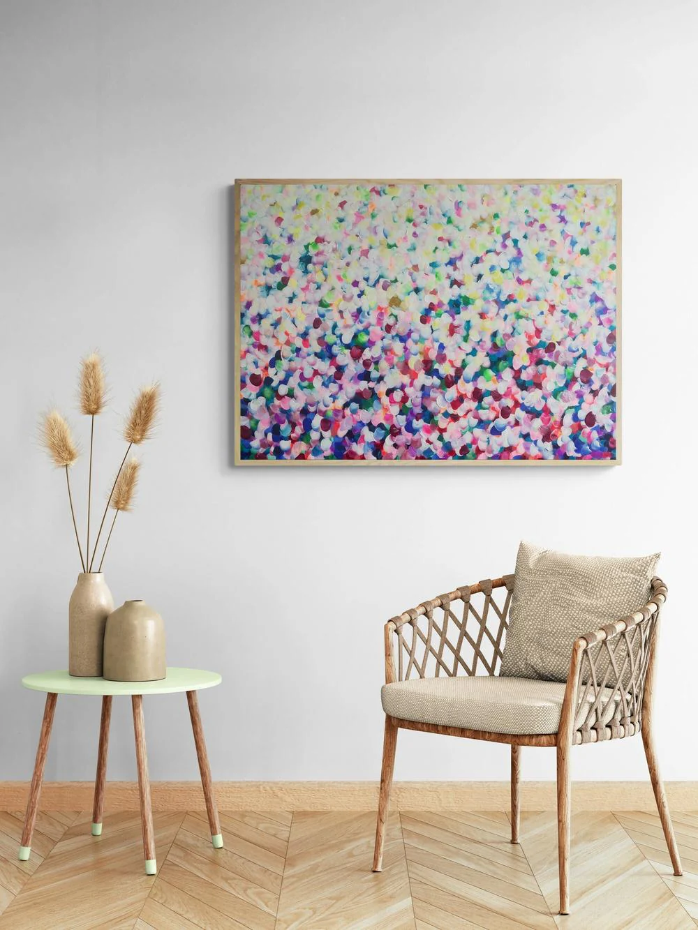 Where Petals Gather Together , Original Artwork - Image 4