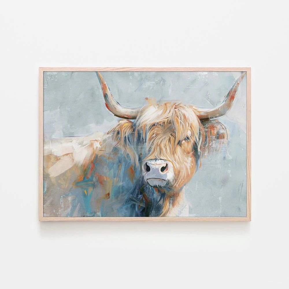 Whimsical Highland Cow, Style A - Image 6