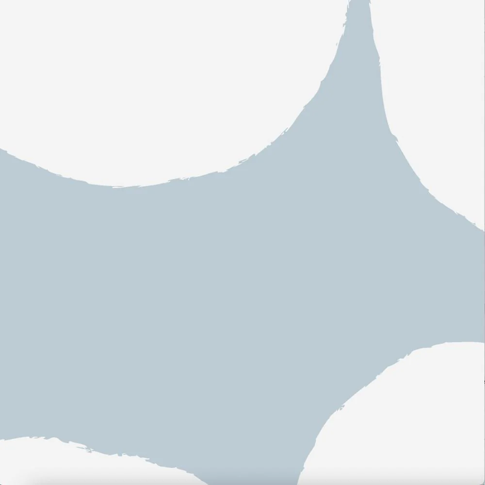 White Dots On Powder Blue Wallpaper - Image 3