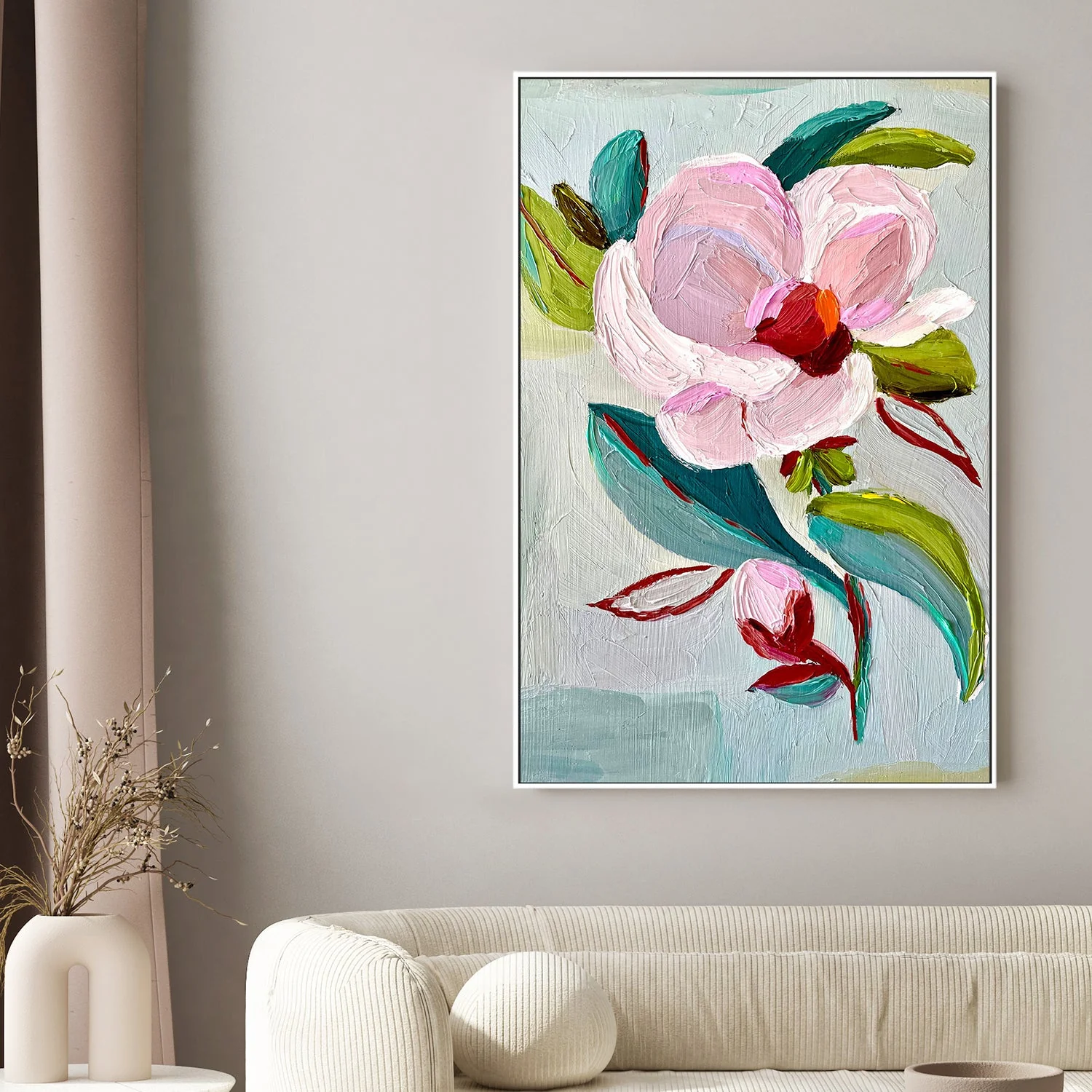 Wild Bloom On Grey - Image 2