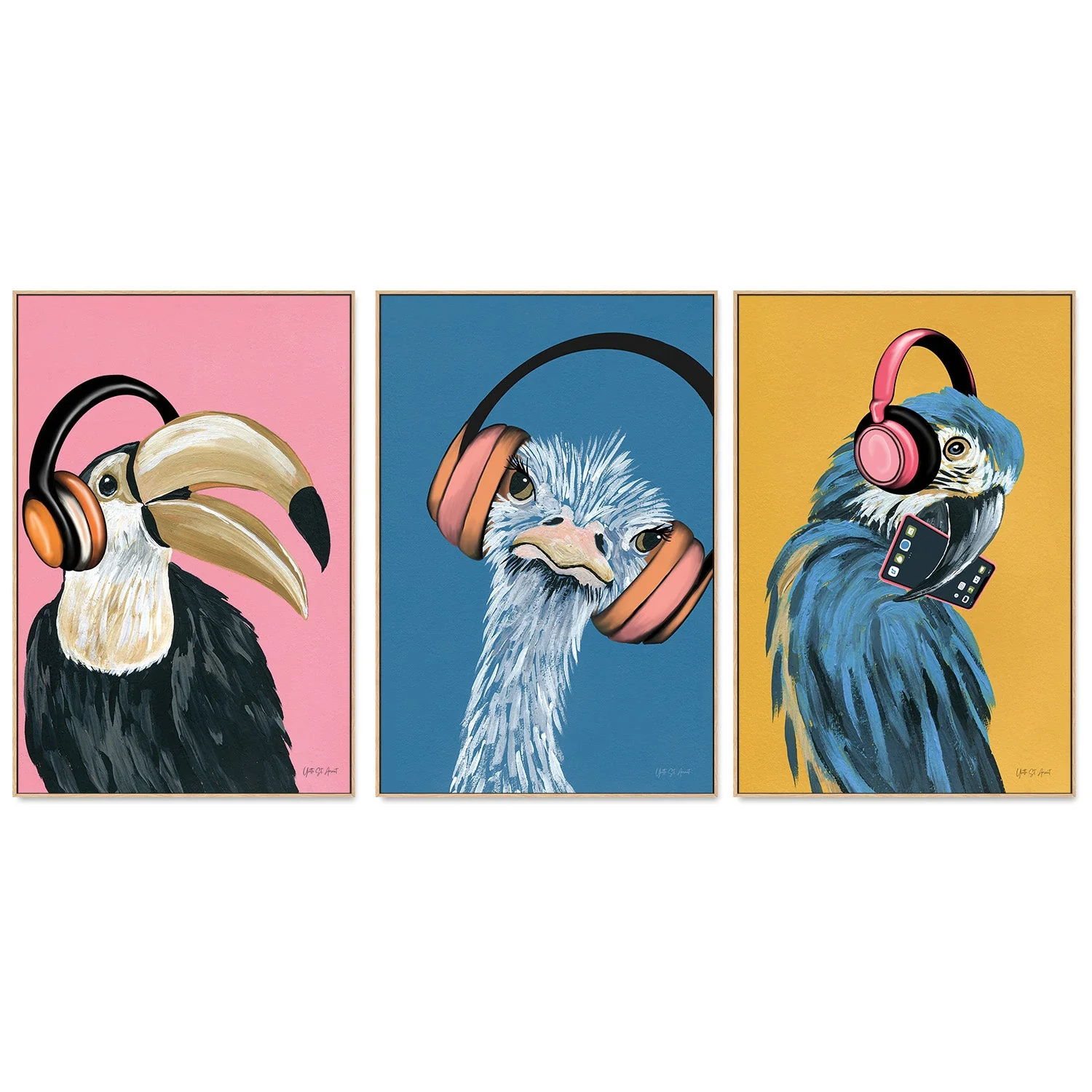 Wild I, Style A, B & C, Set Of 3 - Image 4