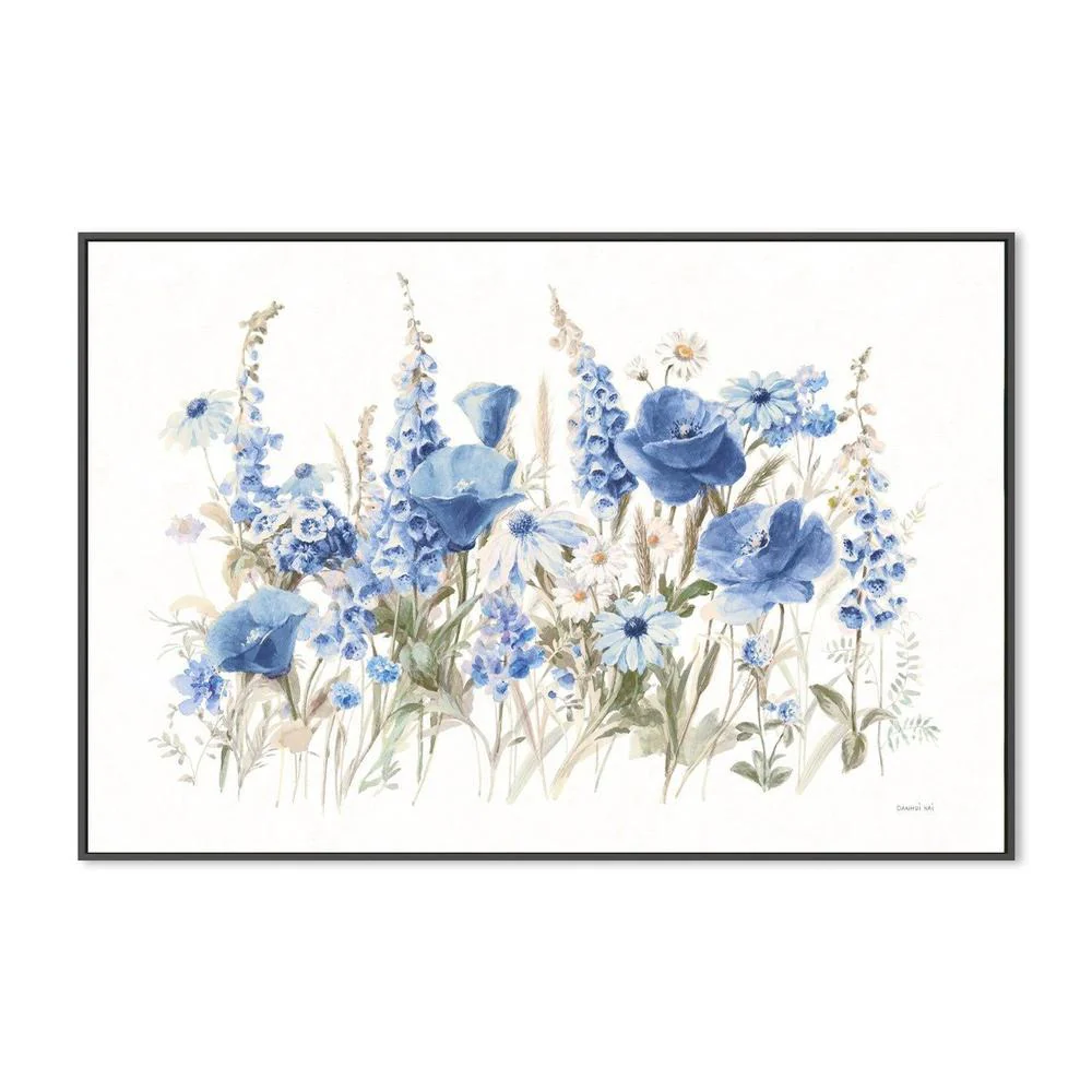 Wildflowers in Bloom Blue - Image 3