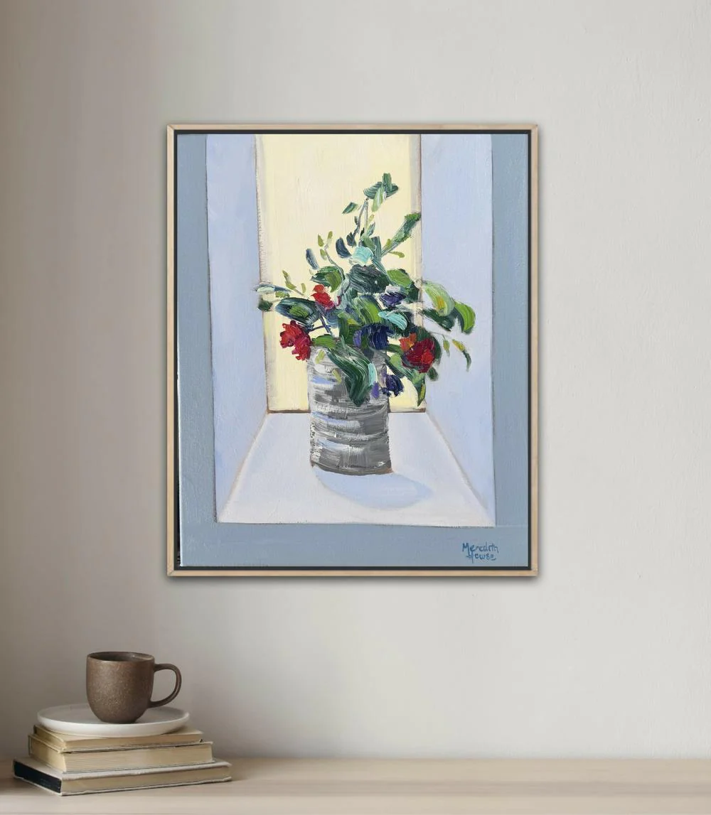 Windowsill in Cornwall , Original Artwork - Image 5