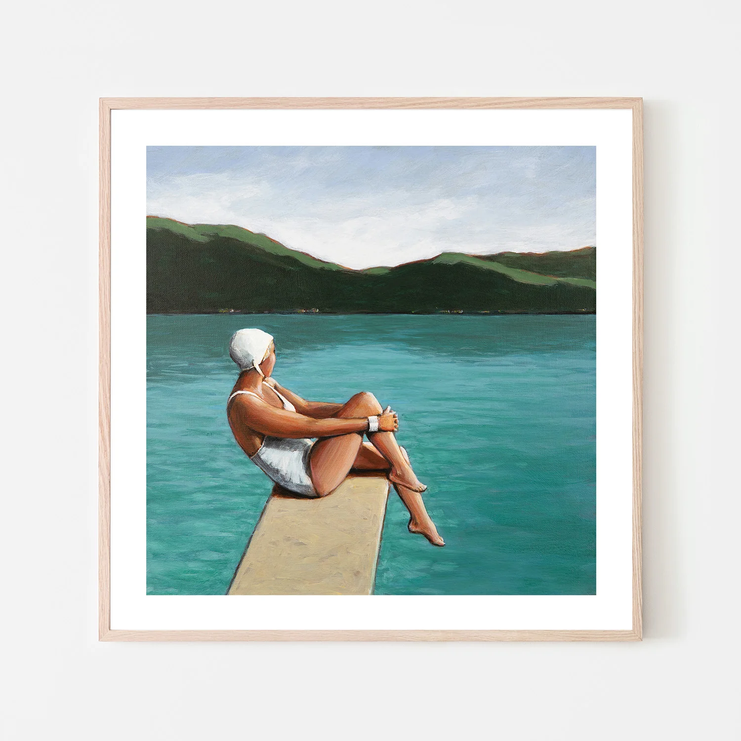 Woman At Lake - Image 6