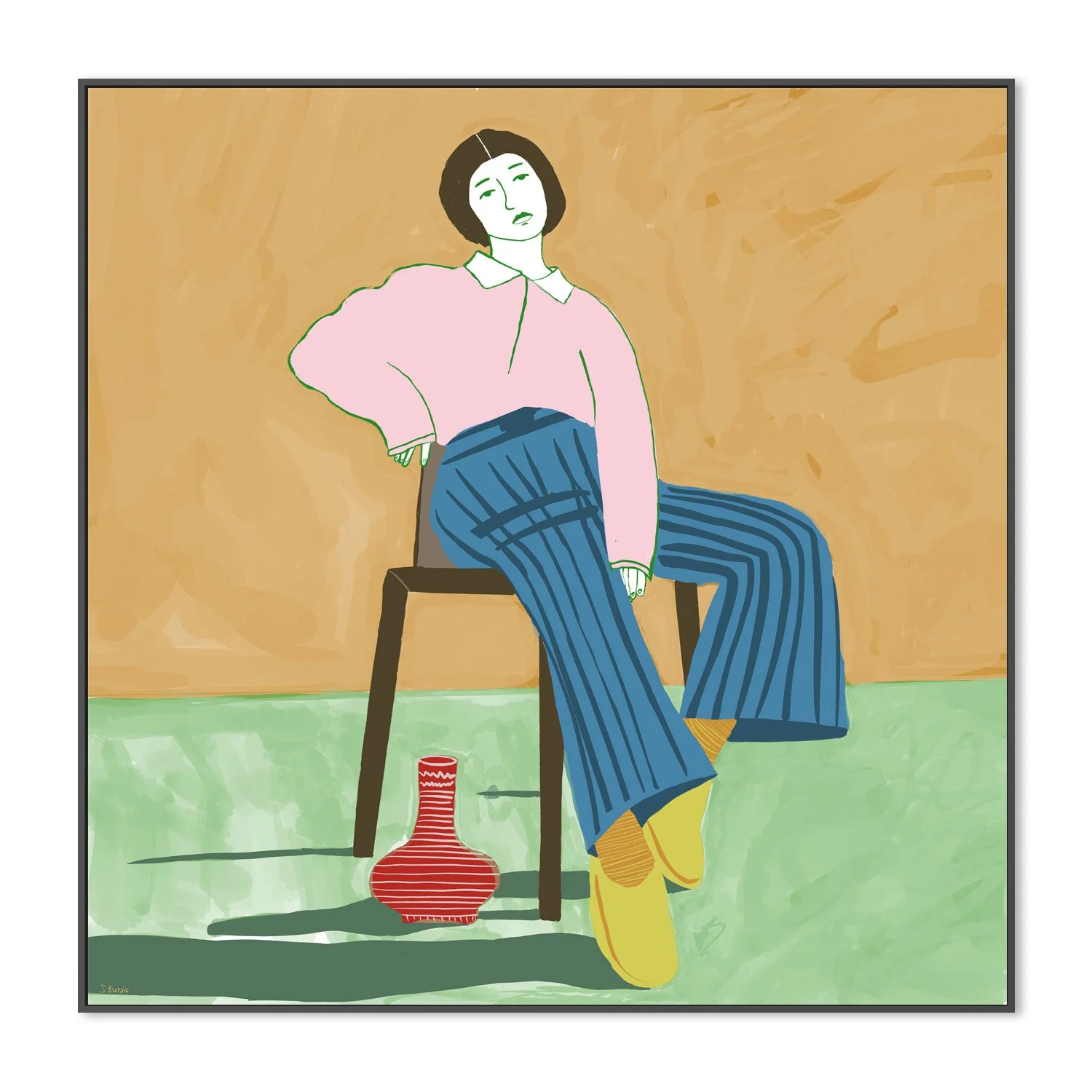 Woman With A Vase - Image 3
