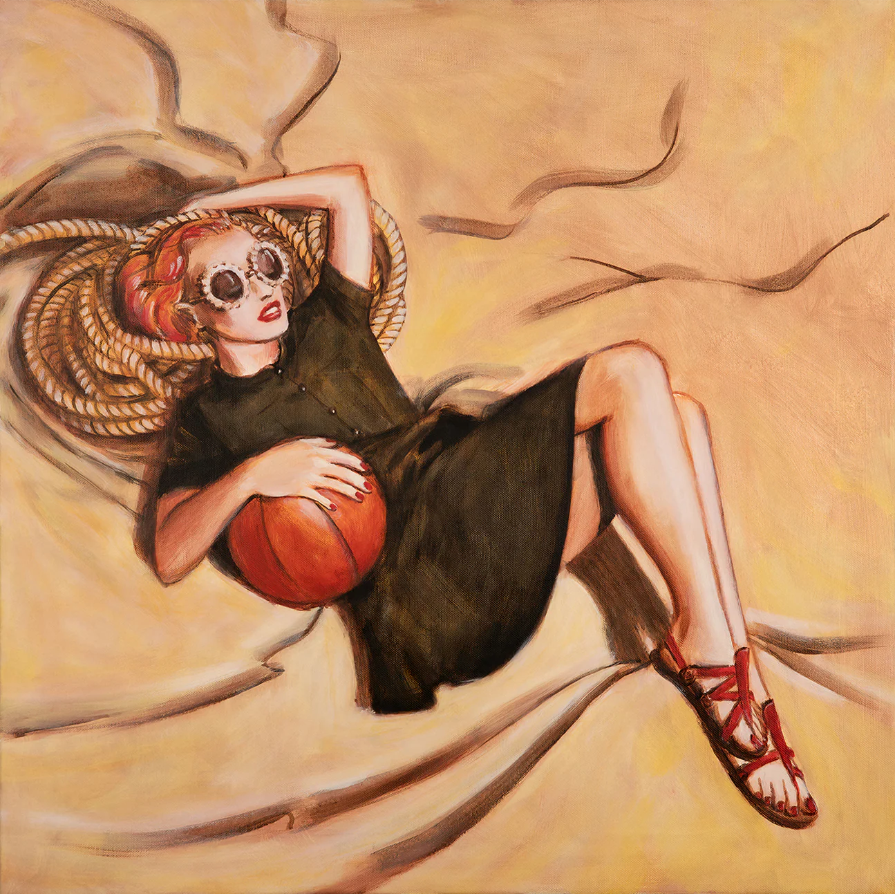 Woman With Ball