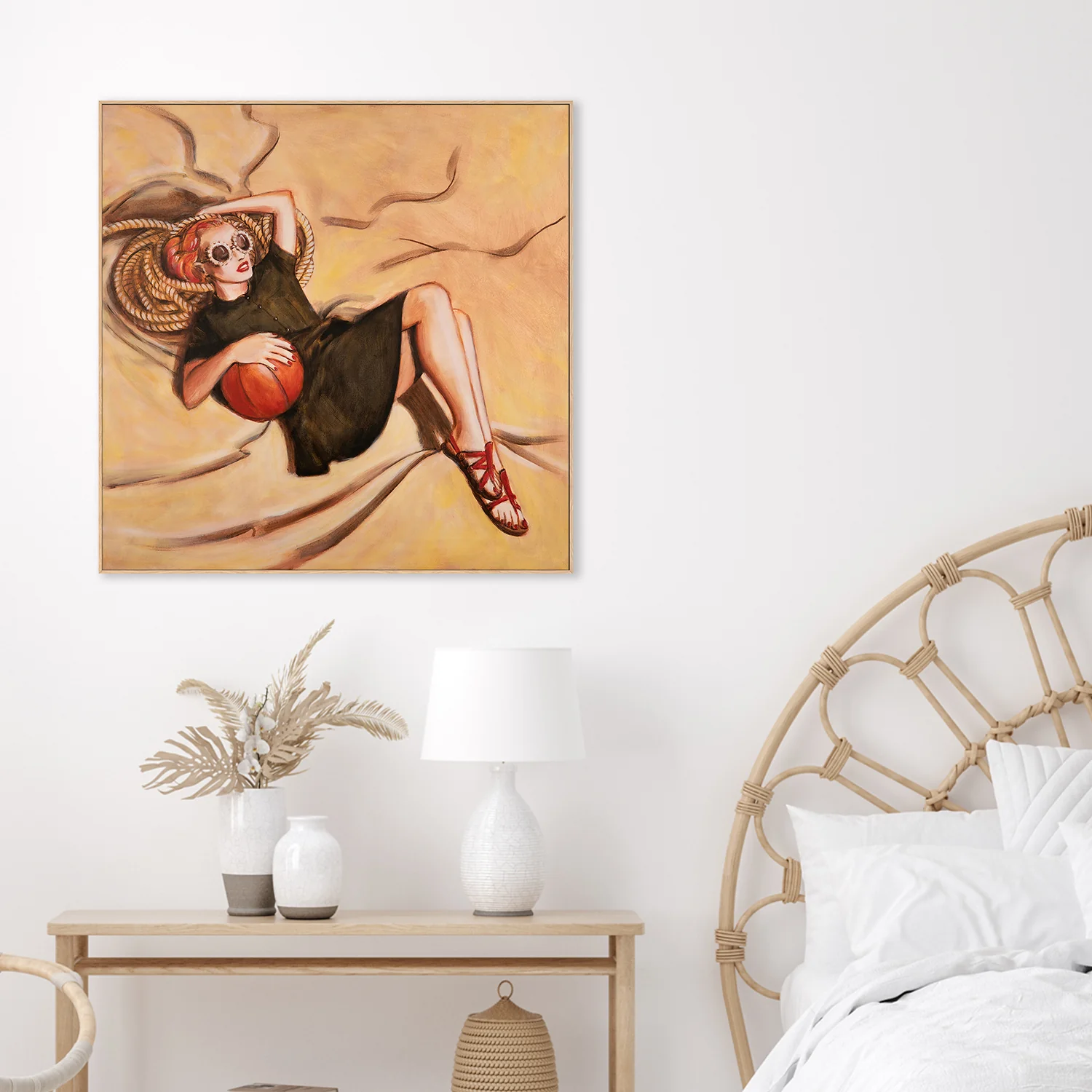 Woman With Ball - Image 2