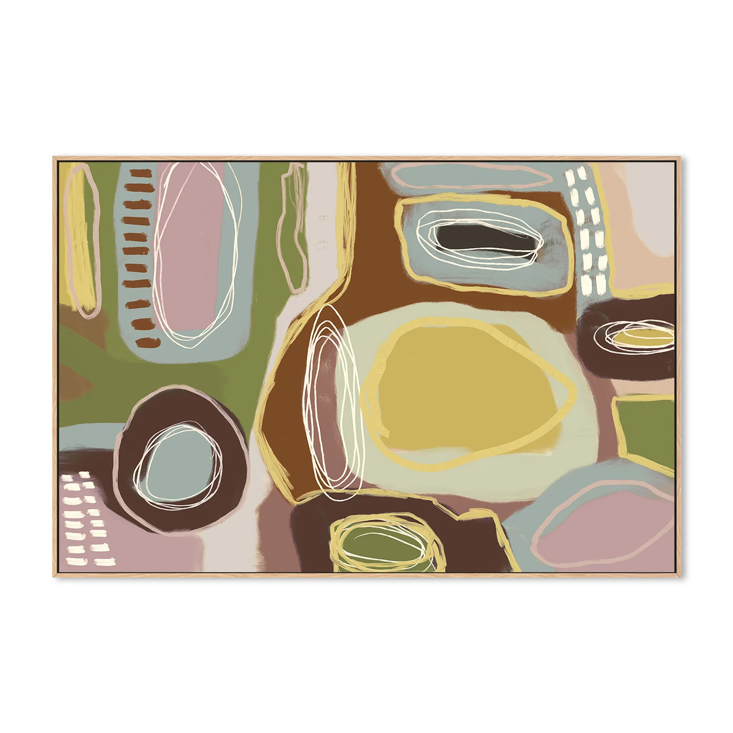 Wondering, Brown Green and Yellow - Image 4