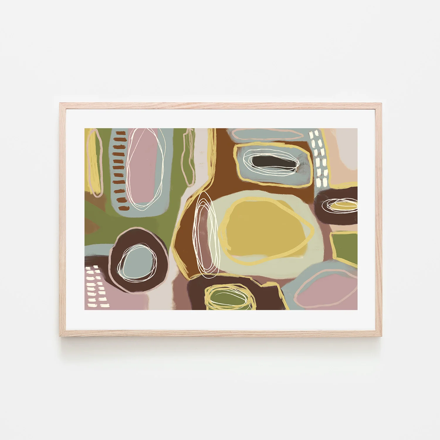 Wondering, Brown Green and Yellow - Image 6