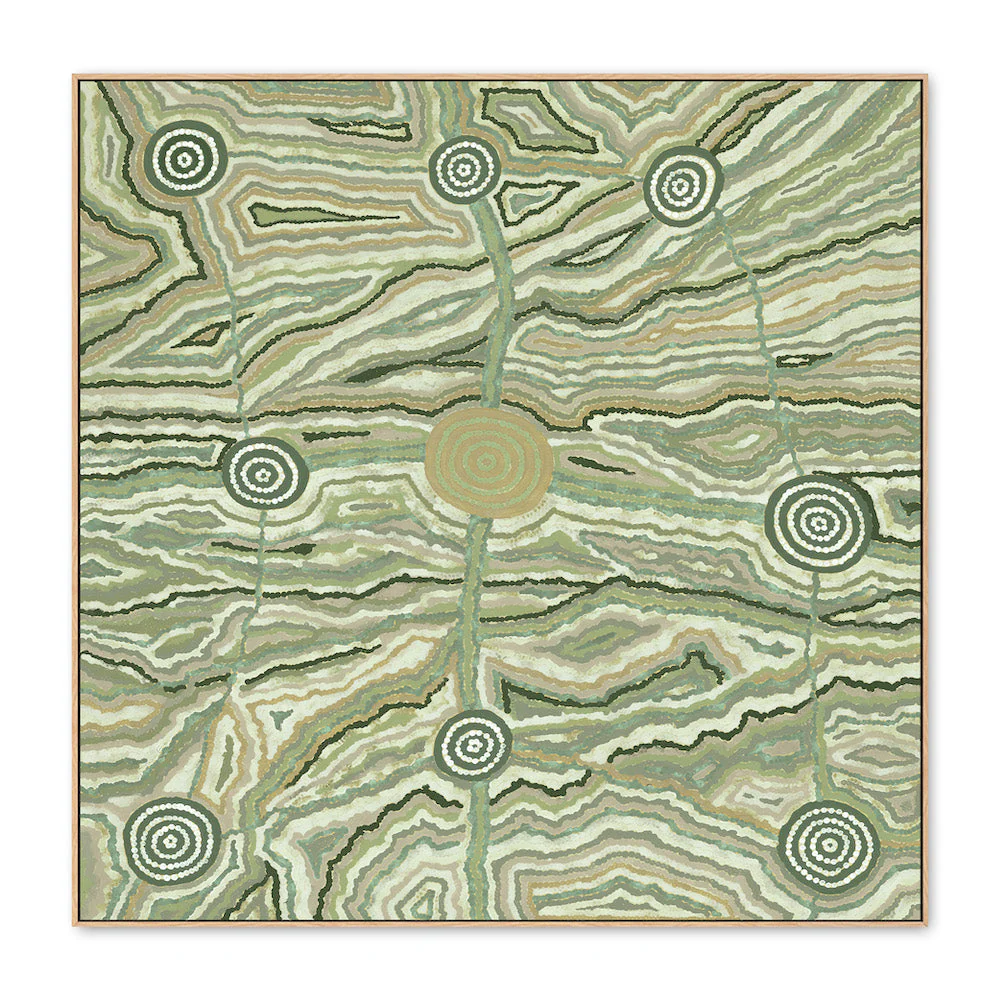 Worm Dreaming, Olive Green Tones - Image 4