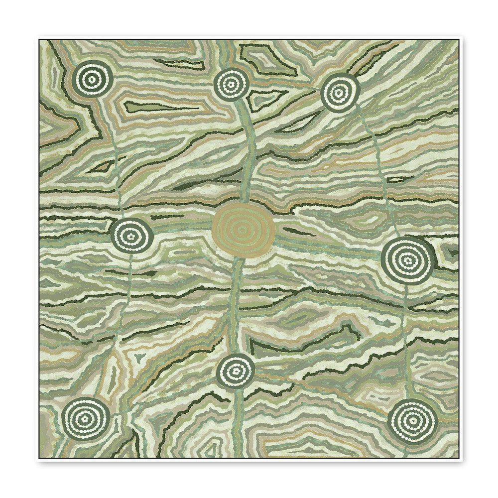 Worm Dreaming, Olive Green Tones - Image 5