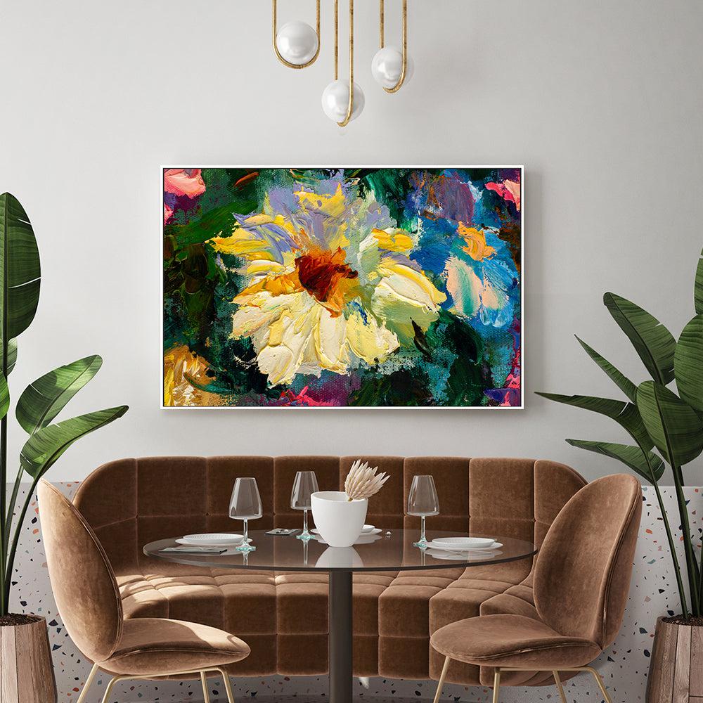 Yellow Flower , Hand-painted Canvas - Image 7