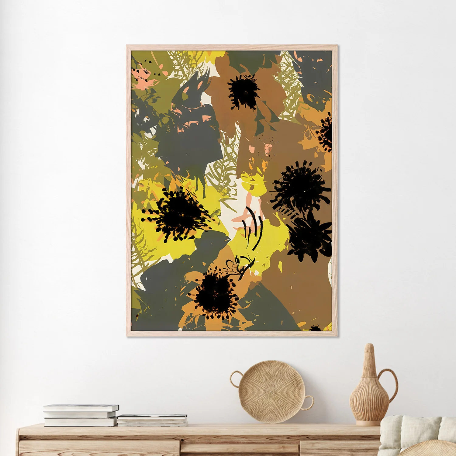 Yellow Ochre Florals - Image 2