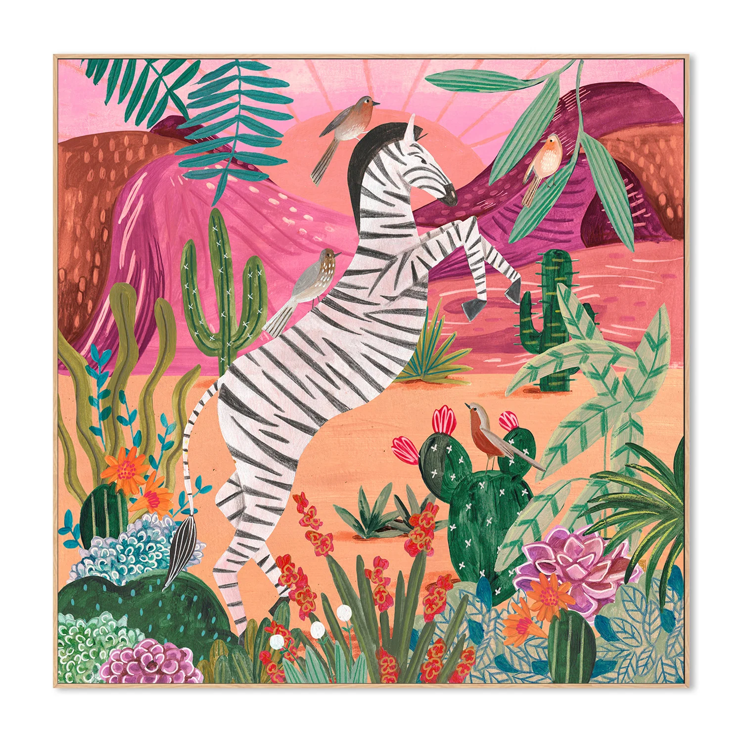 Zebra in the mountains - Image 4