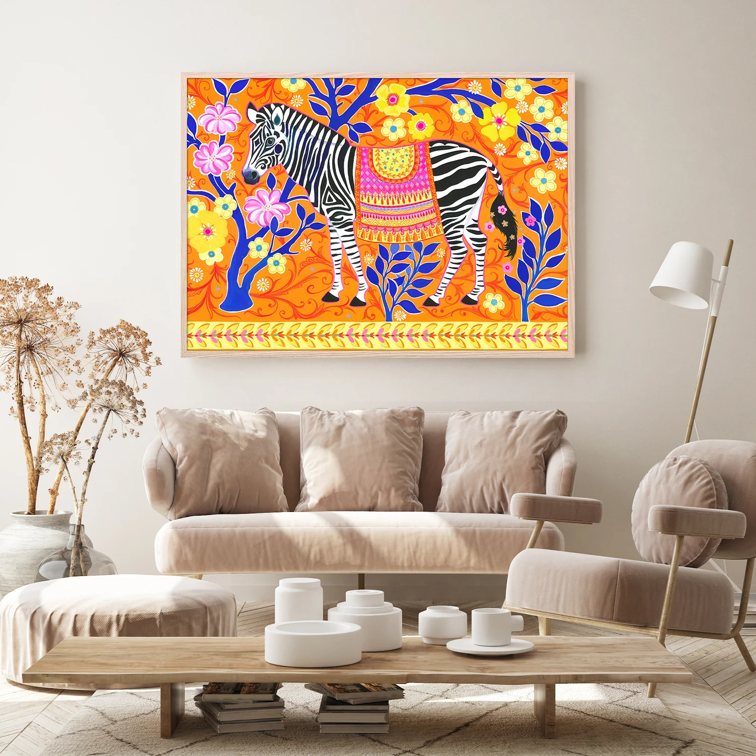 Zebra's Vibrant Dream - Image 9